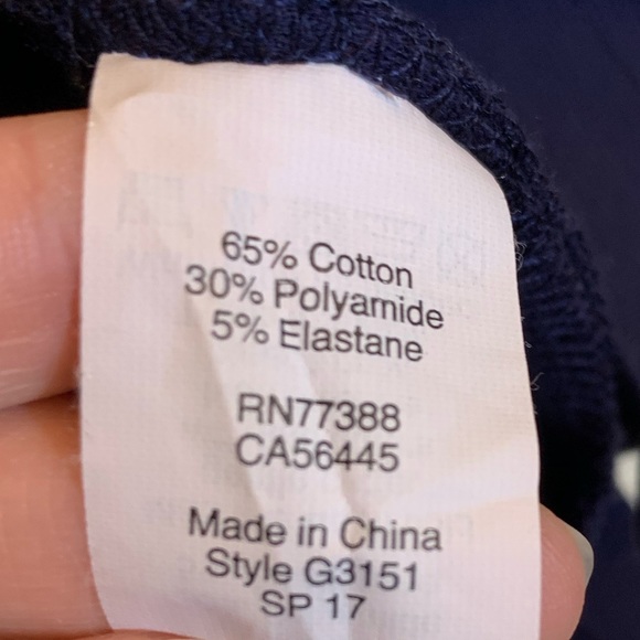 [ J Crew ] Lace up top - Picture 5 of 5